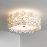 Load image into Gallery viewer, White Hydrangea Ceiling Lamp