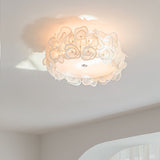 Load image into Gallery viewer, White Hydrangea Ceiling Lamp