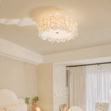 Load image into Gallery viewer, White Hydrangea Ceiling Lamp