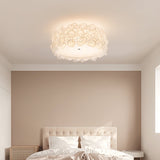 Load image into Gallery viewer, White Hydrangea Ceiling Lamp