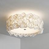 Load image into Gallery viewer, White Hydrangea Ceiling Lamp