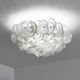 Load image into Gallery viewer, White Hydrangea Ceiling Lamp