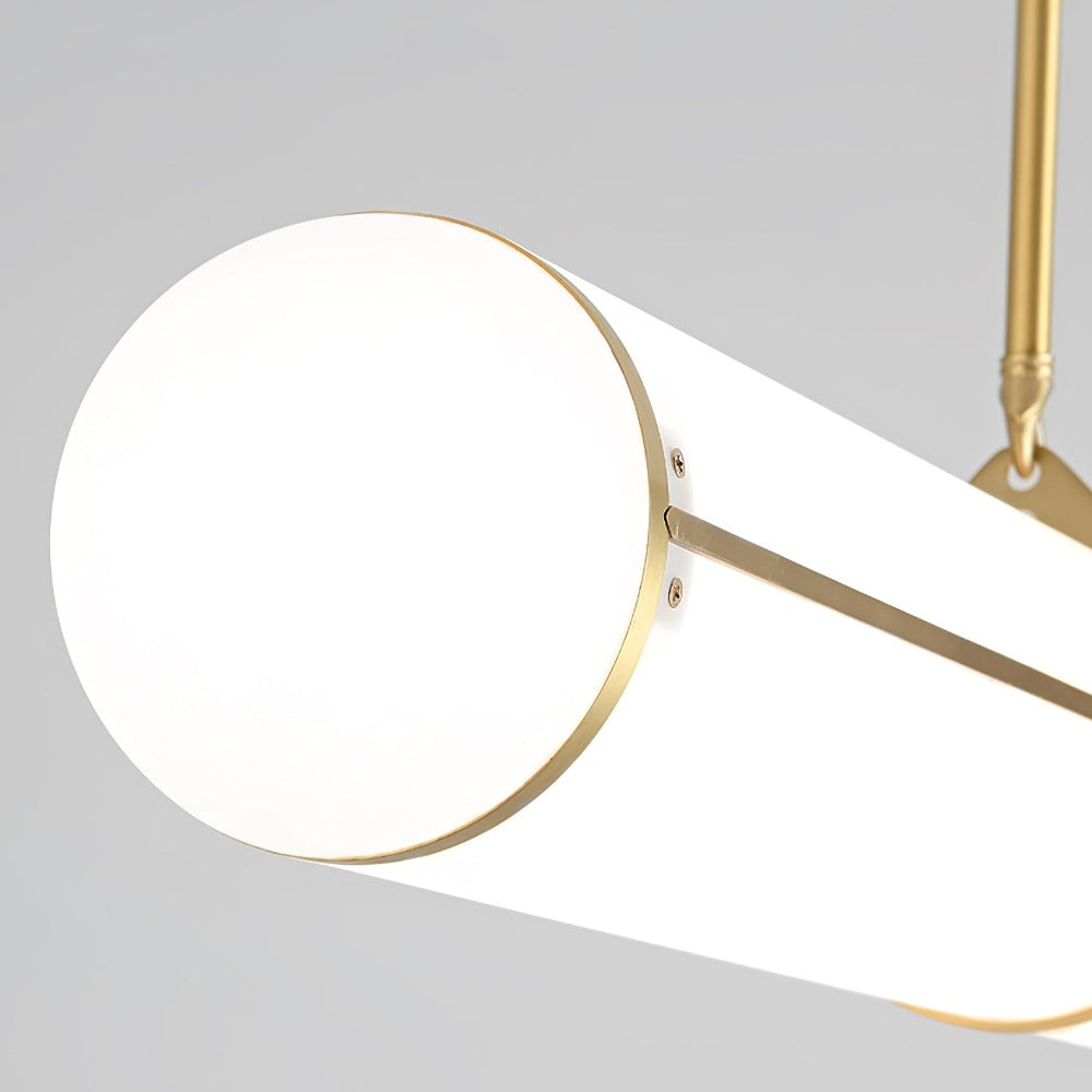 Cylindrical Endless LED Pendant Light for Kitchen Island