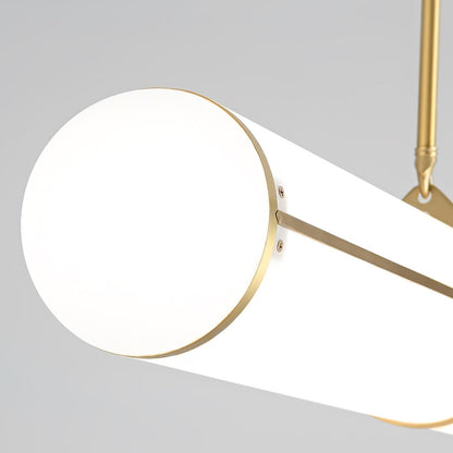 Cylindrical Endless LED Pendant Light for Kitchen Island