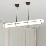 Load image into Gallery viewer, Cylindrical Endless LED Pendant Light for Kitchen Island