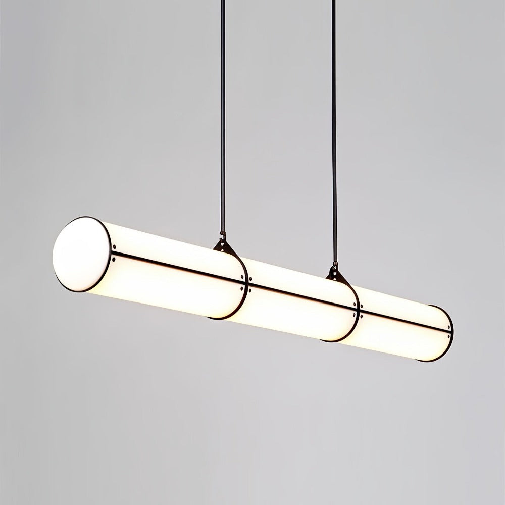 Cylindrical Endless LED Pendant Light for Kitchen Island