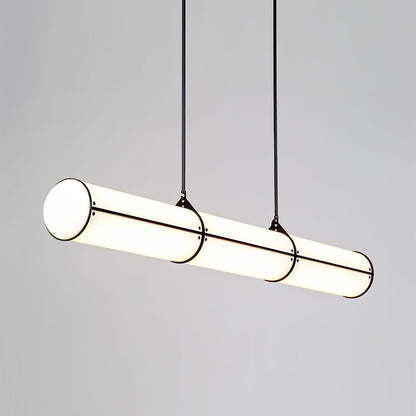 Cylindrical Endless LED Pendant Light for Kitchen Island