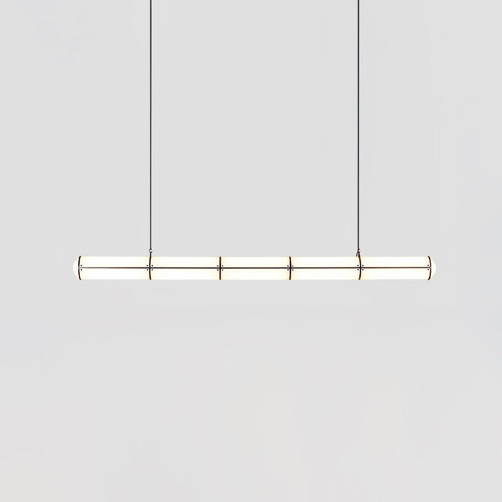Cylindrical Endless LED Pendant Light for Kitchen Island