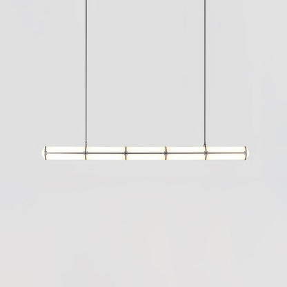 Cylindrical Endless LED Pendant Light for Kitchen Island