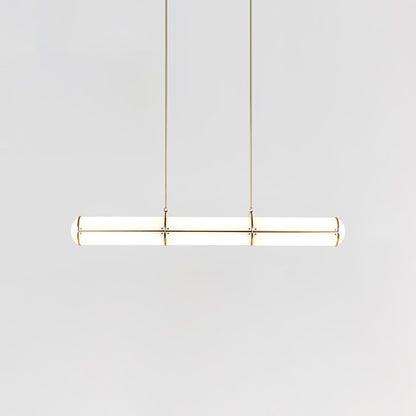 Cylindrical Endless LED Pendant Light for Kitchen Island