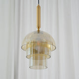 Load image into Gallery viewer, Double Glass Dome Kitchen Pendant Chandelier