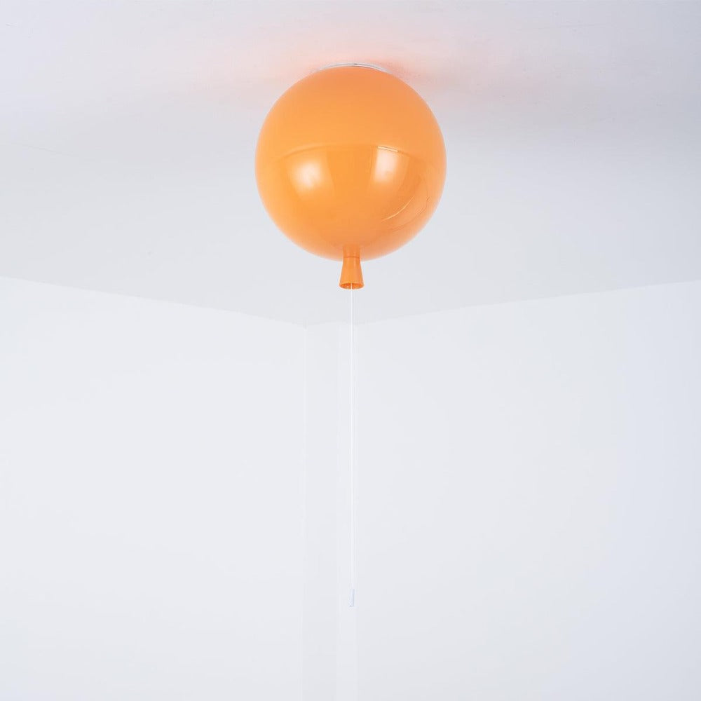 Modern Balloon Ceiling Light - Fun Child's Room Flush Mount Lamp