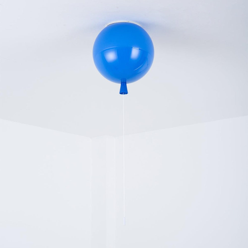 Modern Balloon Ceiling Light - Fun Child's Room Flush Mount Lamp