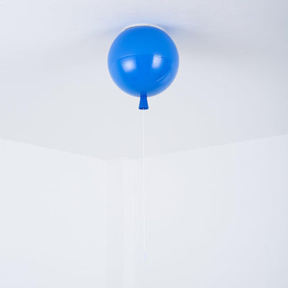 Modern Balloon Ceiling Light - Fun Child's Room Flush Mount Lamp