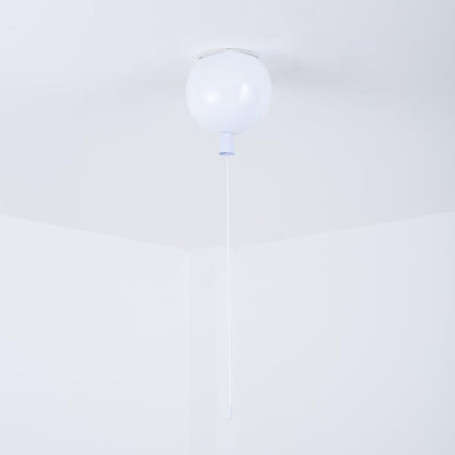 Modern Balloon Ceiling Light - Fun Child's Room Flush Mount Lamp