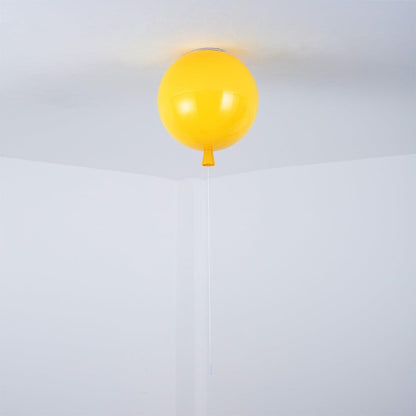 Modern Balloon Ceiling Light - Fun Child's Room Flush Mount Lamp