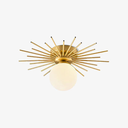 Gold Metal Living Room Chandelier