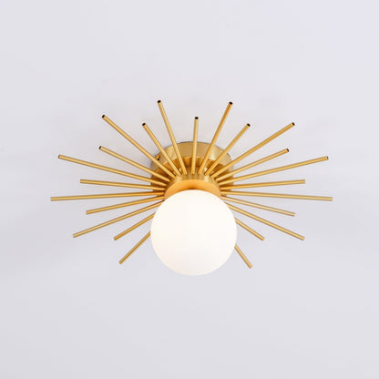 Gold Metal Living Room Chandelier