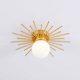 Load image into Gallery viewer, Gold Metal Living Room Chandelier