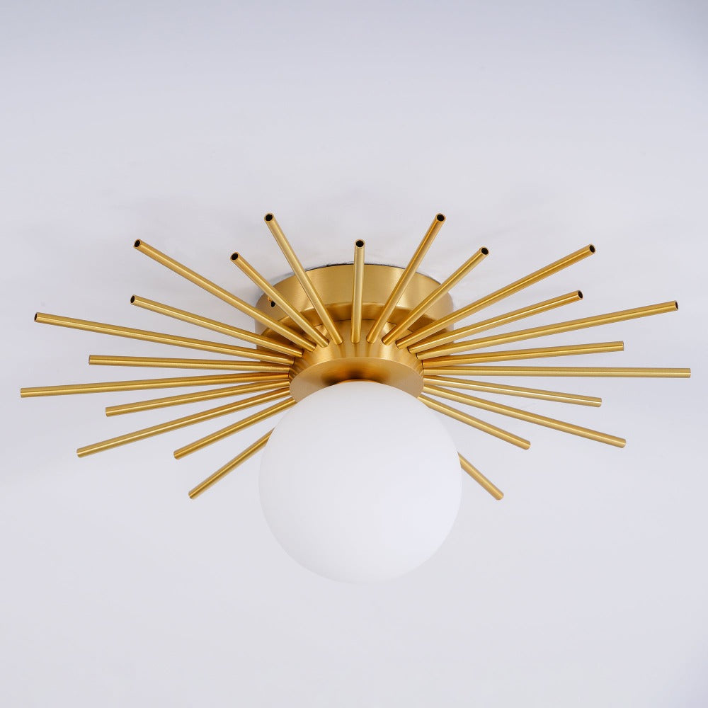 Gold Metal Living Room Chandelier