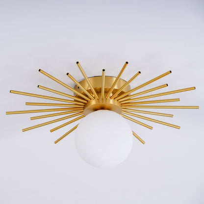 Gold Metal Living Room Chandelier