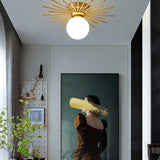 Load image into Gallery viewer, Gold Metal Living Room Chandelier