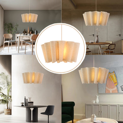 Nordic Fabric Pleated Pendant Lights