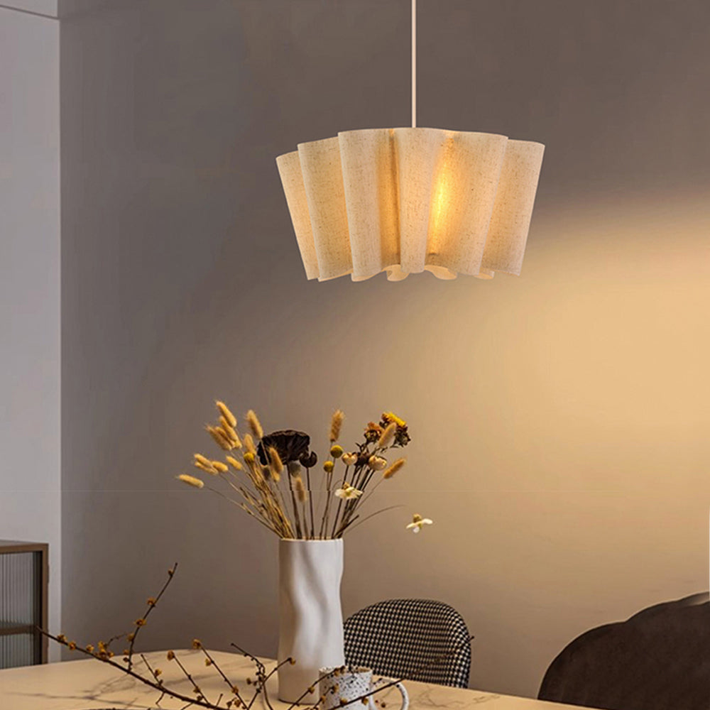 Nordic Fabric Pleated Pendant Lights
