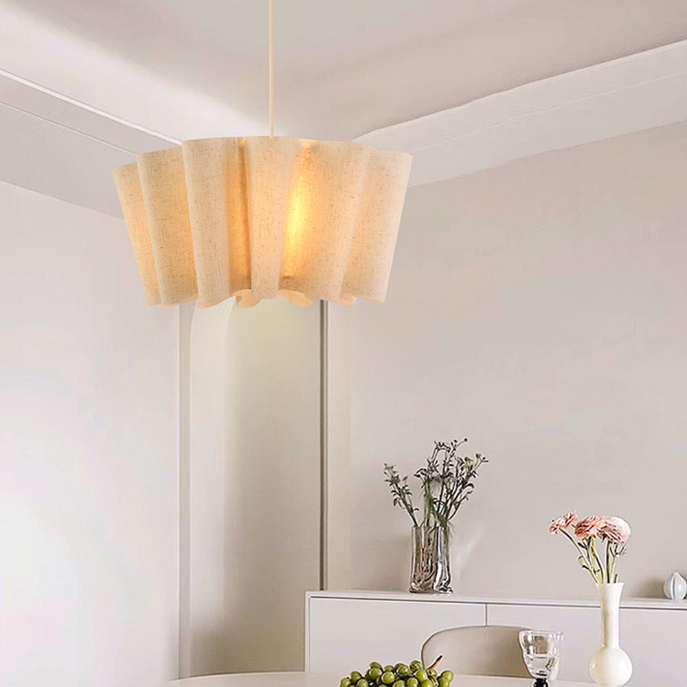 Nordic Fabric Pleated Pendant Lights