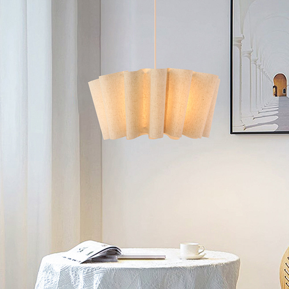 Nordic Fabric Pleated Pendant Lights