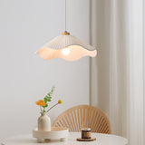 Load image into Gallery viewer, White Minimalist Fabric Pendant Light for Living Room and Dining Room