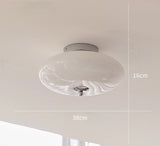 Load image into Gallery viewer, Retro Bauhaus Glass Ceiling Light for Bedroom