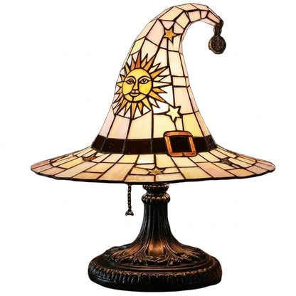Halloween Witch Hat Lamp – USB LED Tabletop Night Light