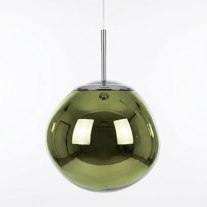 Modern Melt Pendant Light - Irregular Mirror Lava Glass Chandelier