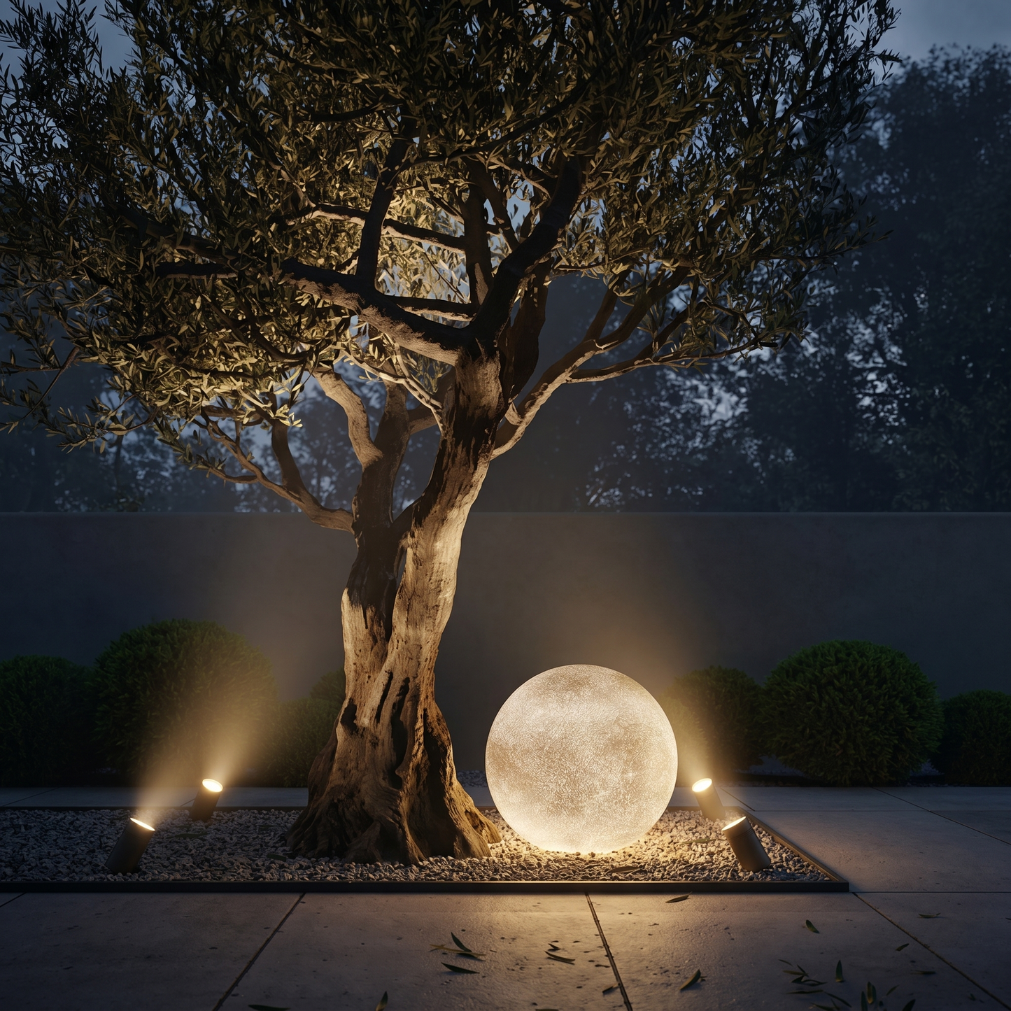 Modern Moon Globe Floor Lamp - Hemp Fiber Orb Table Light