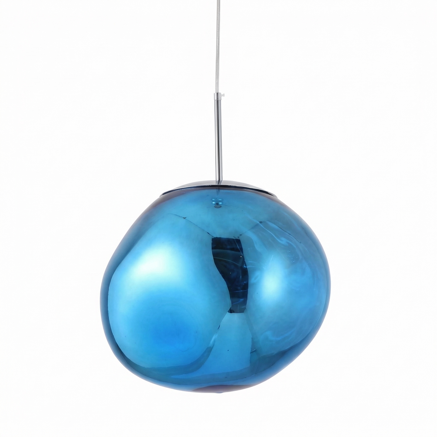Modern Melt Pendant Light - Irregular Mirror Lava Glass Chandelier