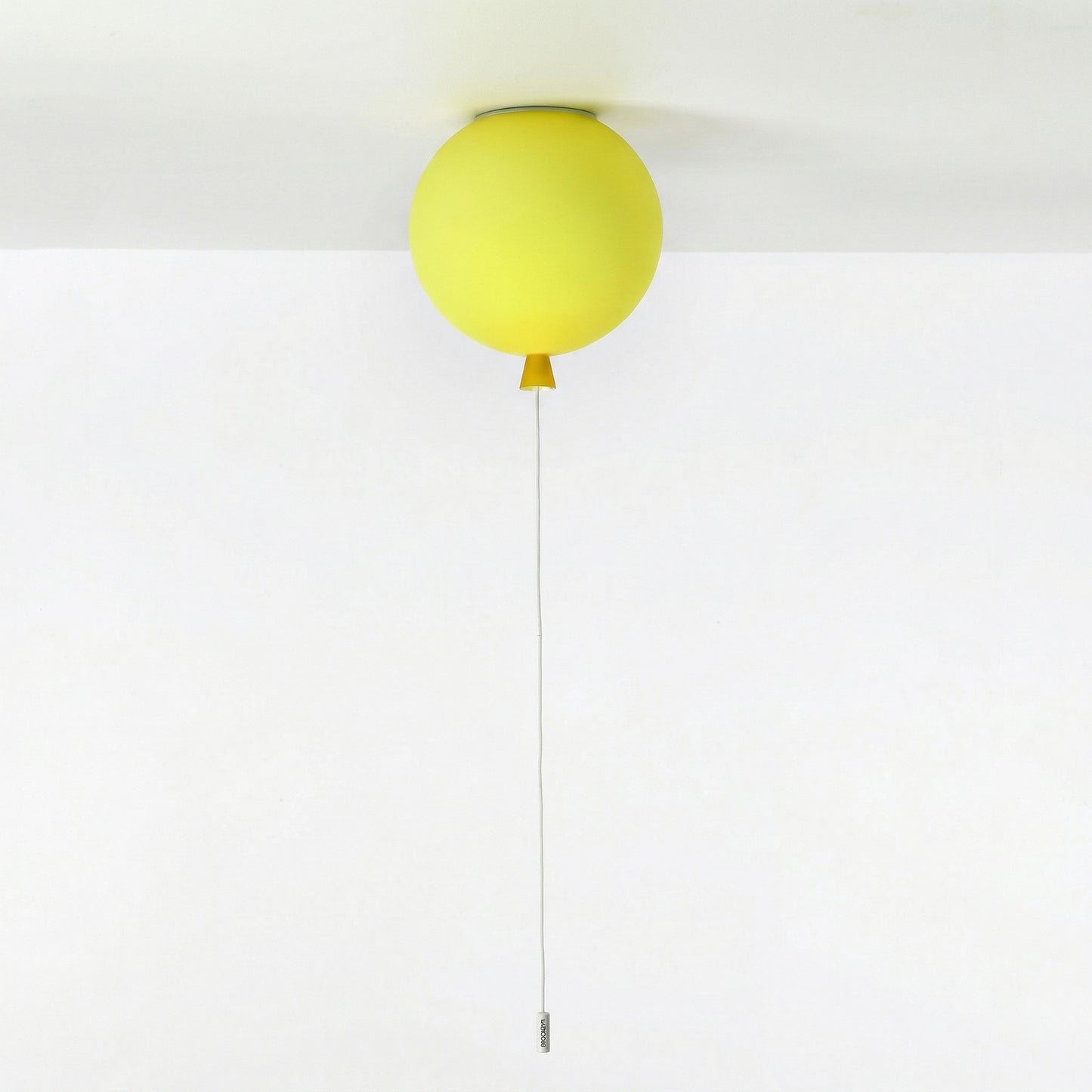 Modern Balloon Ceiling Light - Colorful Glass Flush Mount for Kids Room & Nursery