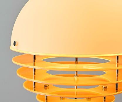 Modern Nordic Multi-Tiered Louvered Pendant Light - Mid-Century Hive Chandelier
