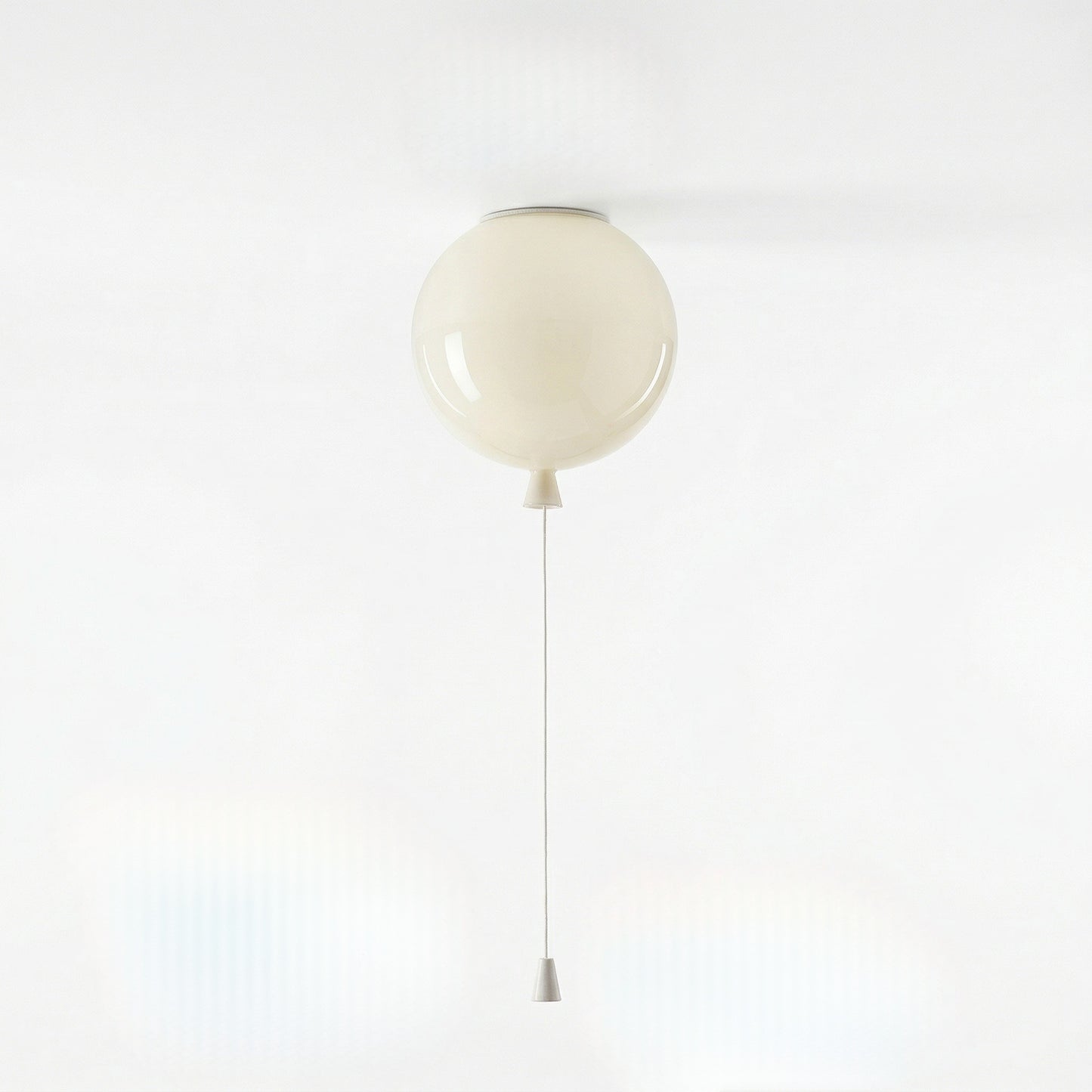 Modern Balloon Ceiling Light - Colorful Glass Flush Mount for Kids Room & Nursery