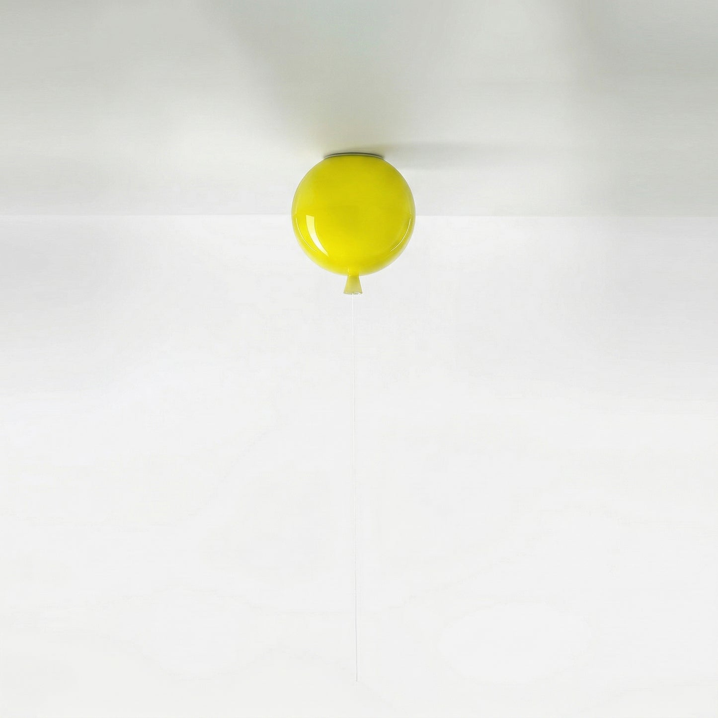 Modern Balloon Ceiling Light - Colorful Glass Flush Mount for Kids Room & Nursery