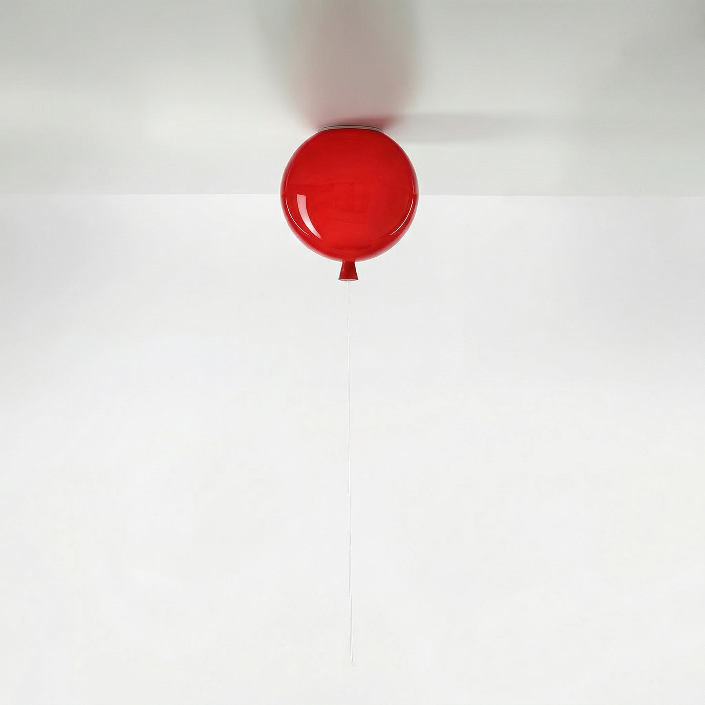 Modern Balloon Ceiling Light - Colorful Glass Flush Mount for Kids Room & Nursery