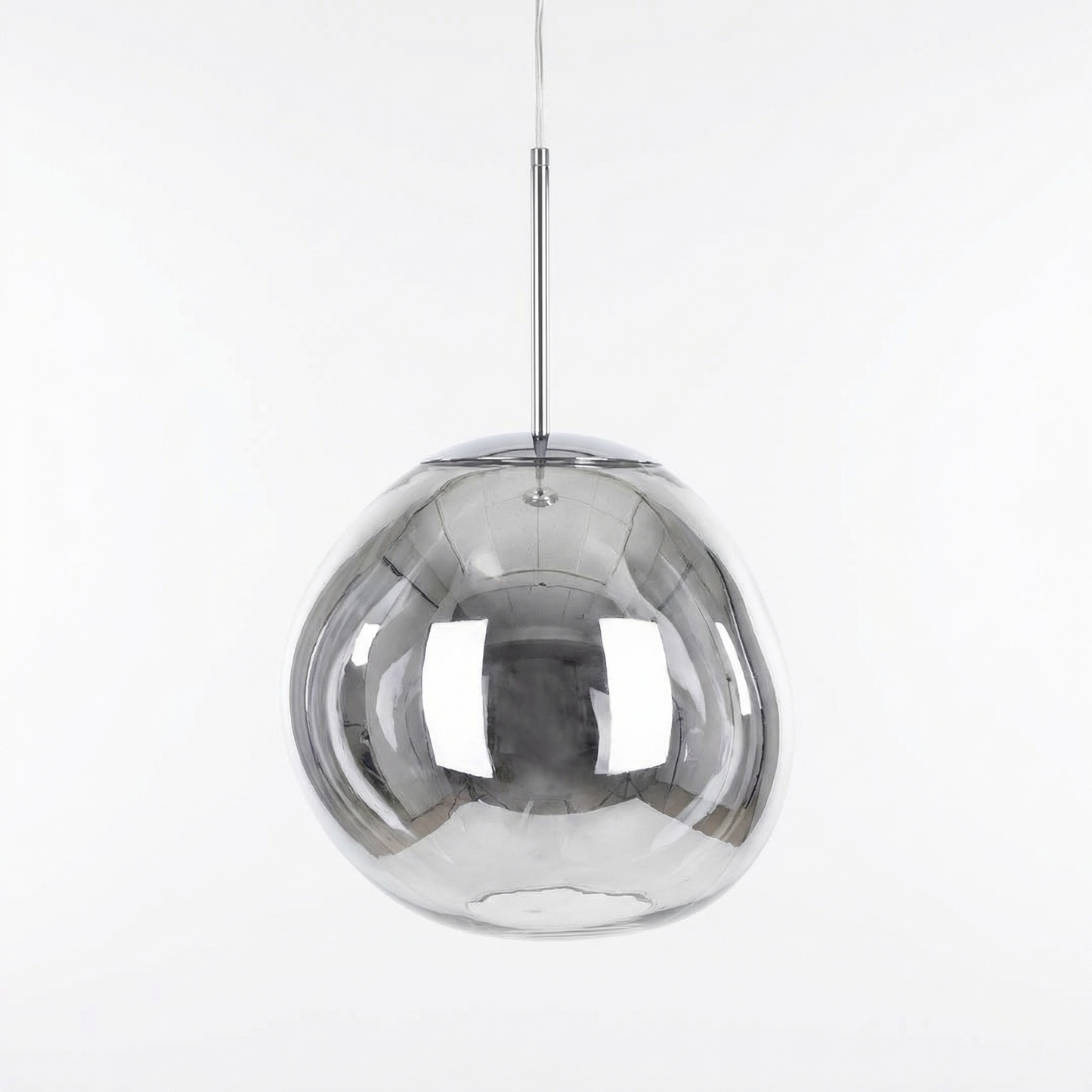 Modern Melt Pendant Light - Irregular Mirror Lava Glass Chandelier