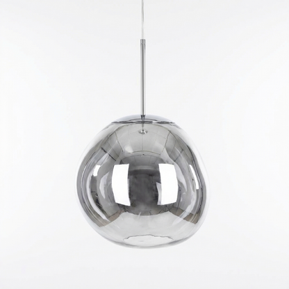 Modern Melt Pendant Light - Irregular Mirror Lava Glass Chandelier