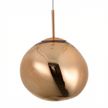 Modern Melt Pendant Light - Irregular Mirror Lava Glass Chandelier