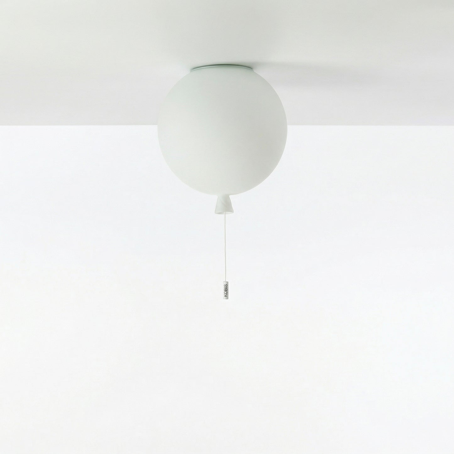 Modern Balloon Ceiling Light - Colorful Glass Flush Mount for Kids Room & Nursery