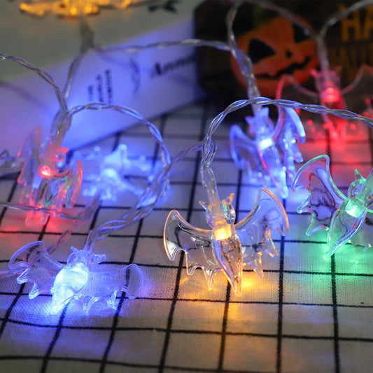 Halloween Bats LED String Lights-[Modern pendant lighting for bedroom and living space]-Demolights UK