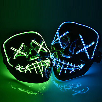 Halloween LED Light up Purge Mask