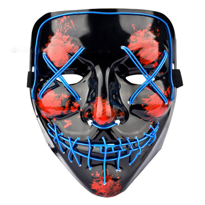Halloween LED Light up Purge Mask
