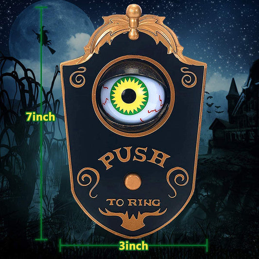 Halloween Decorations Doorbell with Spooky Sounds-[Modern pendant lighting for bedroom and living space]-Demolights UK