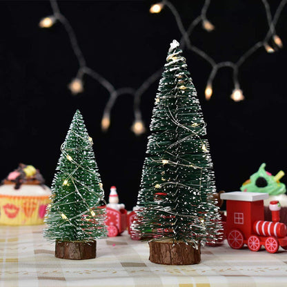 Small Artificial Tabletop Xmas Pine Tree Christmas Decorations